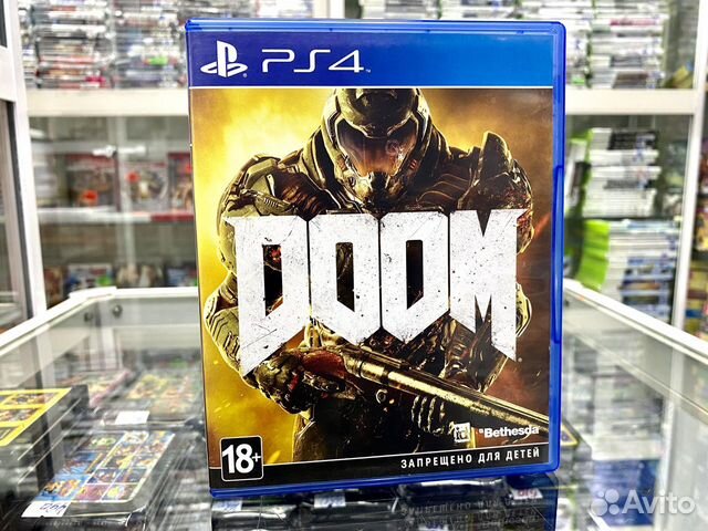 Doom игра на Ps4 идеальное состояние