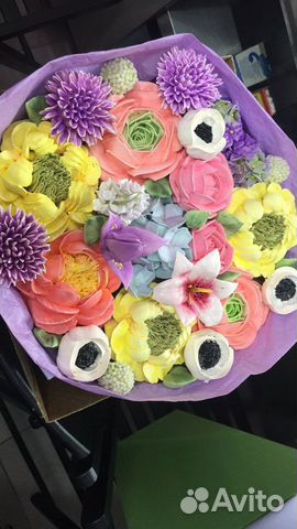 Букеты из зефира и бельгийского шоколада