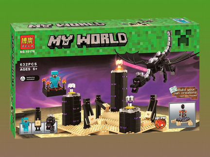 Конструктор Bela My World 10178 Дракон Края