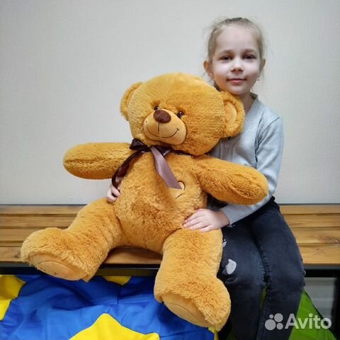 Плюшевый медведь 80 - 90 см мишка панда