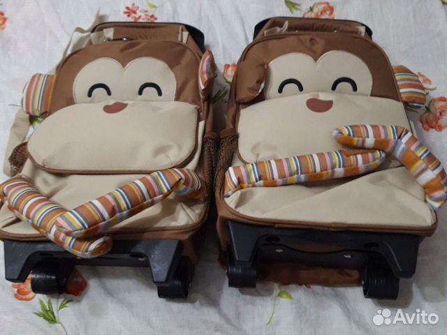 Сумка рюкзак на колесах