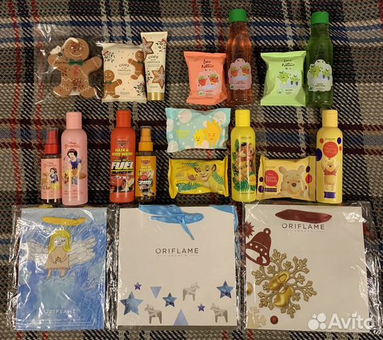 Шампунь для волос и тела,мыло для детей Орифлейм