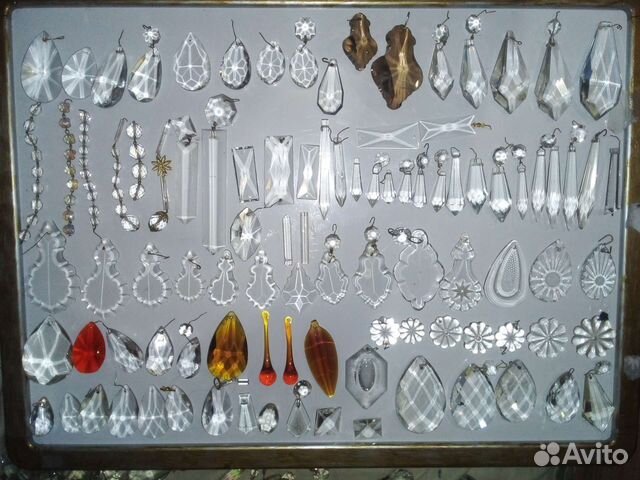 Хрустальные подвески от чежских люстр