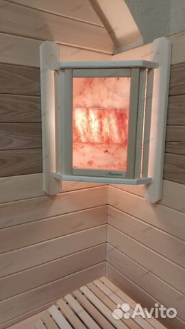 Абажур с гималайской солью для бани