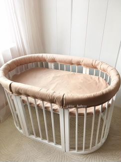 Бортики бамперы в детскую кроватку