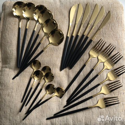 Набор столовых приборов на 6 персон 24 30 предмета