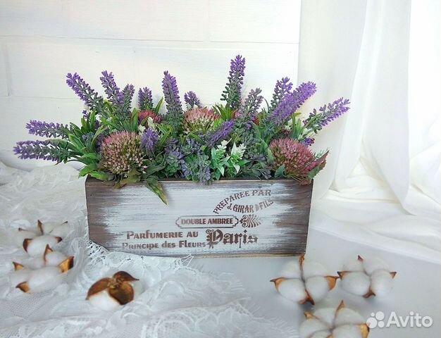 Цветочная композиция, декор для дома, винтаж