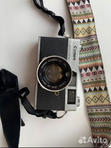 Плёночный фотоаппарат canon QL17