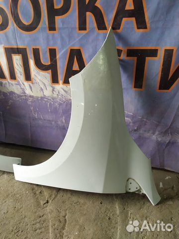 Renault megane 3 крыло переднее левое