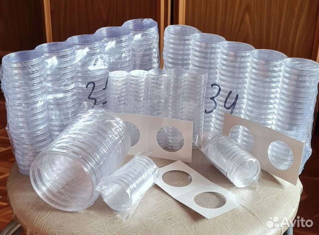 Капсулы и холдеры для монет