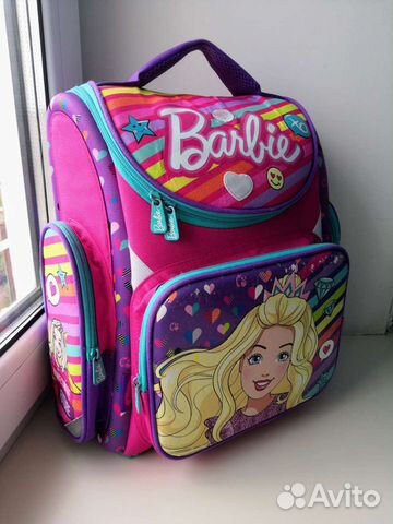 Рюкзак Barbie ортопедический светоотражающий