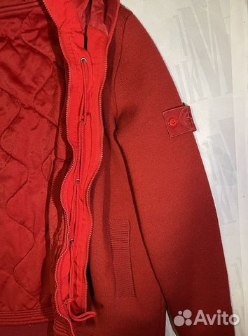 Stone island ghost piece red 2в1