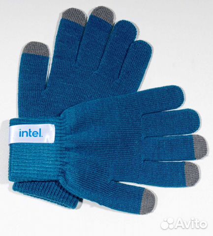 Перчатки новые брендированные Intel