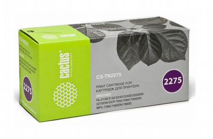 Картридж Лазерный Brother TN-2275, 2600стр, чёрный