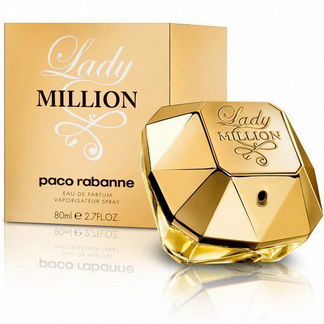 Lady million paco rabanne, 80ML, EDP