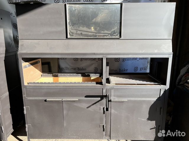 Мангал гриль с гидрофильтром в ресторан