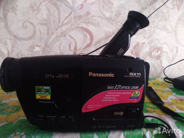 Видеокамера panasonic NV-rx11en кассетная