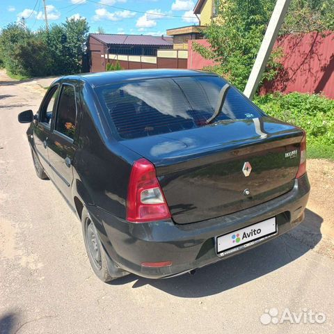 Renault Logan 1.4 МТ, 2011, битый, 346 000 км