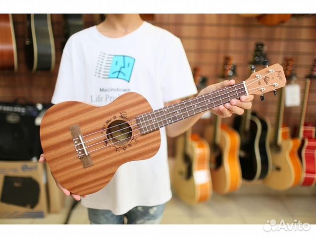 Flight NUT310 укулеле тенор с чехлом