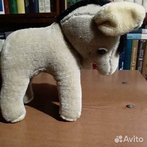 Игрушка ослик гдр винтаж