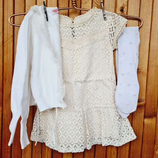 Фирменная одежда для девочки пакетом,листайте фото