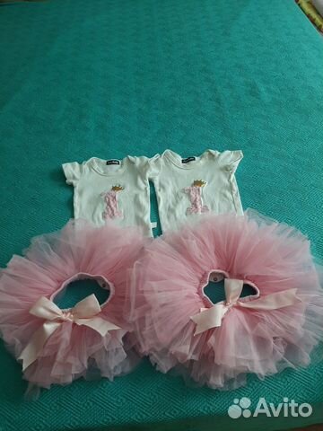 Нарядные костюмы на 1 годик для двойни