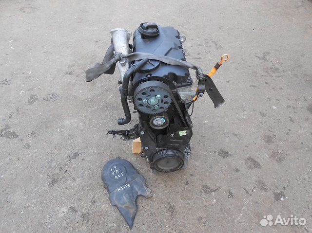 Двигатель VW Audi 1.9 tdi AVF