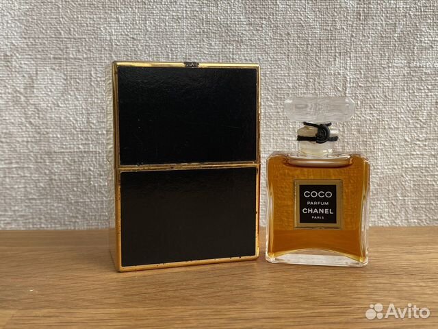 Духи винтаж Coco Chanel 7,5ml 1985 гв Хрусталь
