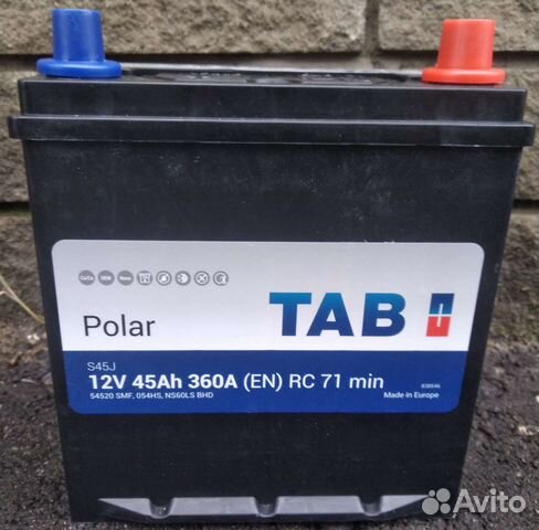 Акб 45 Ач Tab на Матиз, Пиканто