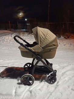 Коляска Noordi Fjordi Sport Leather Melange 2 в 1