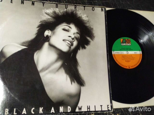 Jenny Burton In Black And white винил