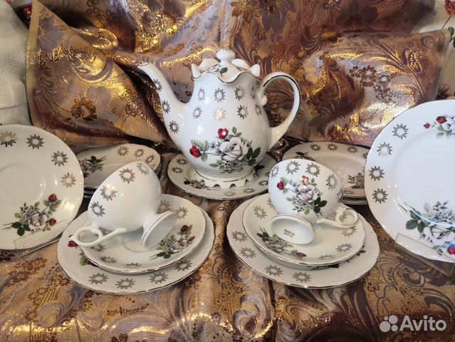 Японский набор сервиз розы Япония