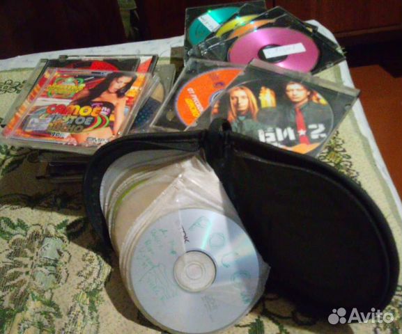 CD-R диски 60 шт в короб - записанные и 2+1 боксов