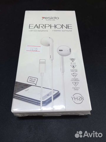 Наушники Yesido YH28 для iPhone