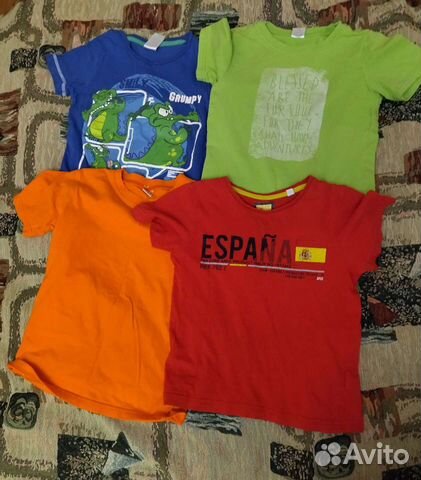 Футболки на 5-7 лет