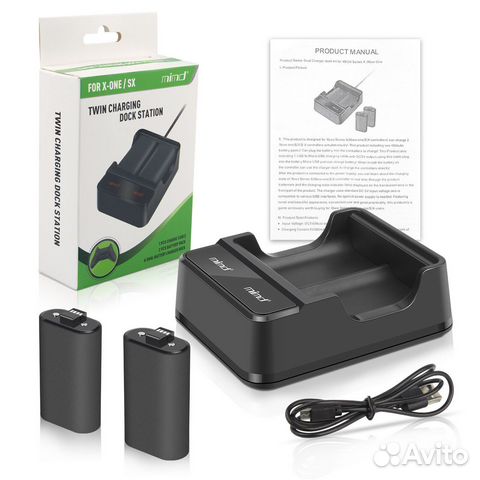 XBox ONE, Series X/S Зарядная станция + 2 батареи