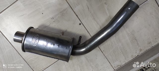 Бачёк глушителя оригинальный land rover