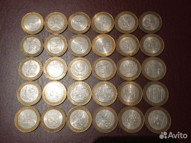 10 рублей биметалл