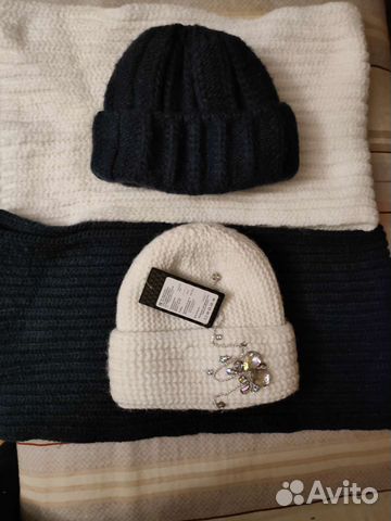 Шапка и снуд.Комплект зимний