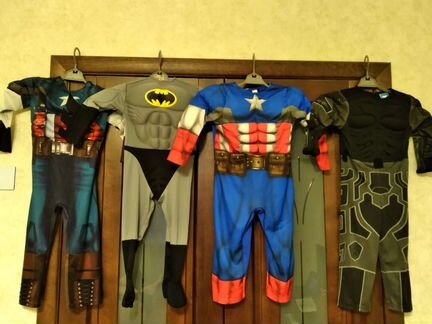 Новогодние костюмы супергероев. прокат