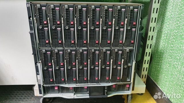 HP BladeSystem C7000 + 16x BL460с G6