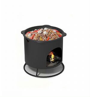 Печь под казан малая Везувий 12л