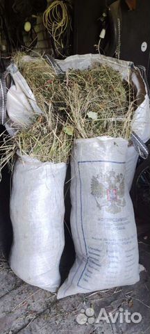 Сено в мешках