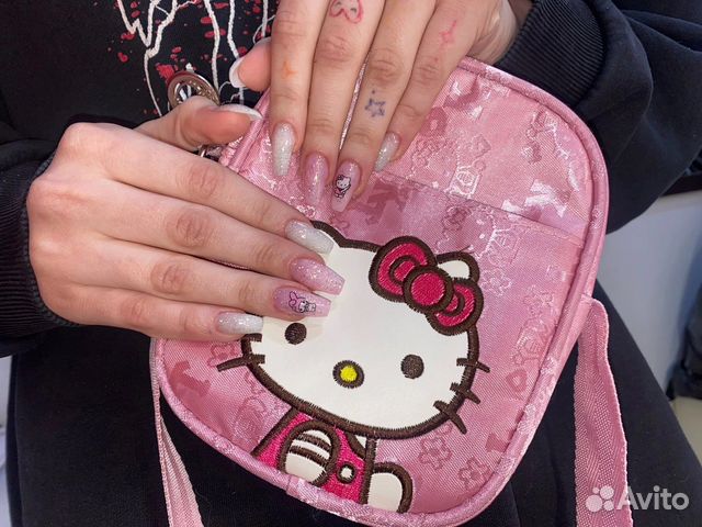 Наращивание ногтей, маникюр на дому