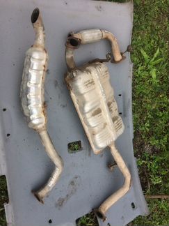 Приемная труба глушителя киа соренто 2.5 tdi