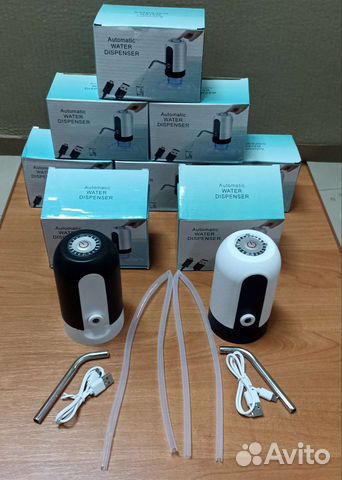 Помпа для воды электрическая на бутыль 19л