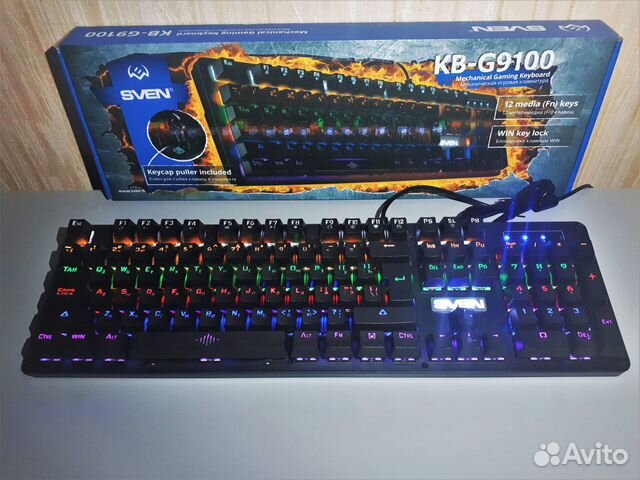 Новая Игровая Механическая Клавиатура Sven Gaming