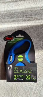 Поводок (рулетка) для собак/кошек до 8кг flexi