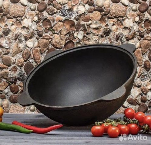 Казан чугунный