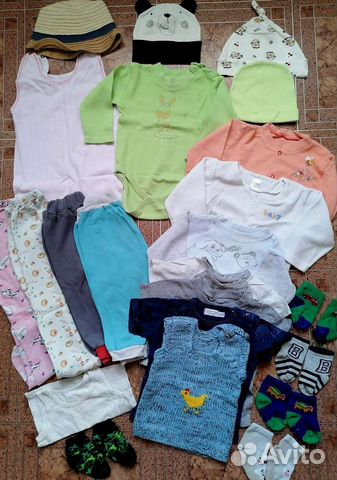 Пакет детских вещей (р.66-80)